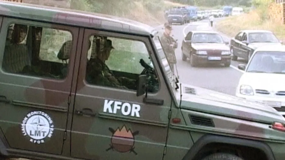 Jednotky KFOR v Kosovu