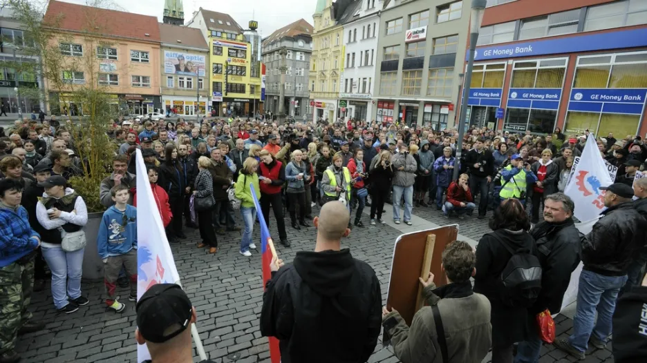 Protesty v Ústí nad Labem