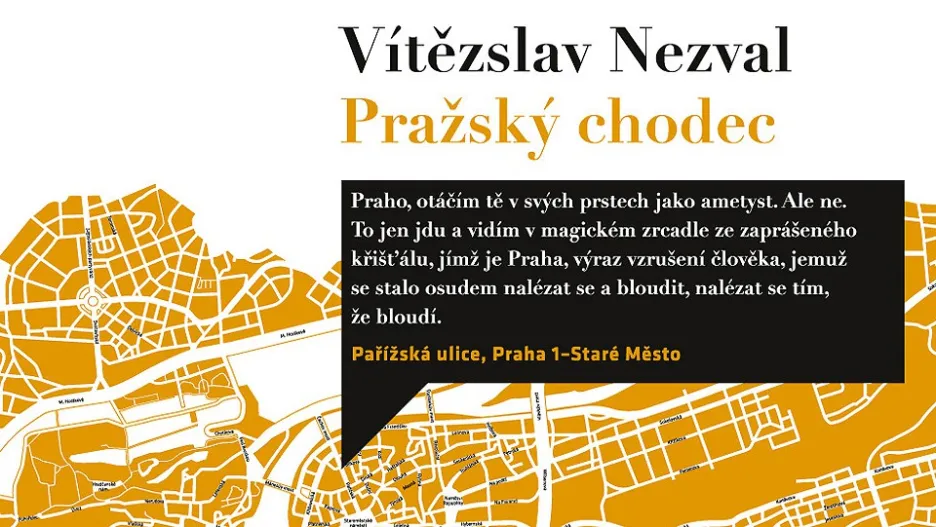 Praha město literatury / literární stezka