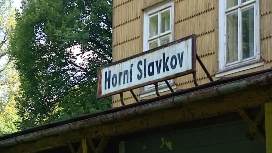 Nádraží v Horním Slavkově
