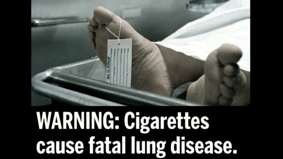 Varování před škodlivostí kouření