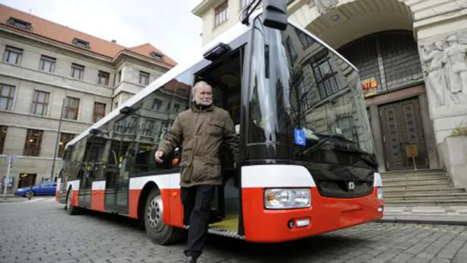 Nový autobus pražské MHD