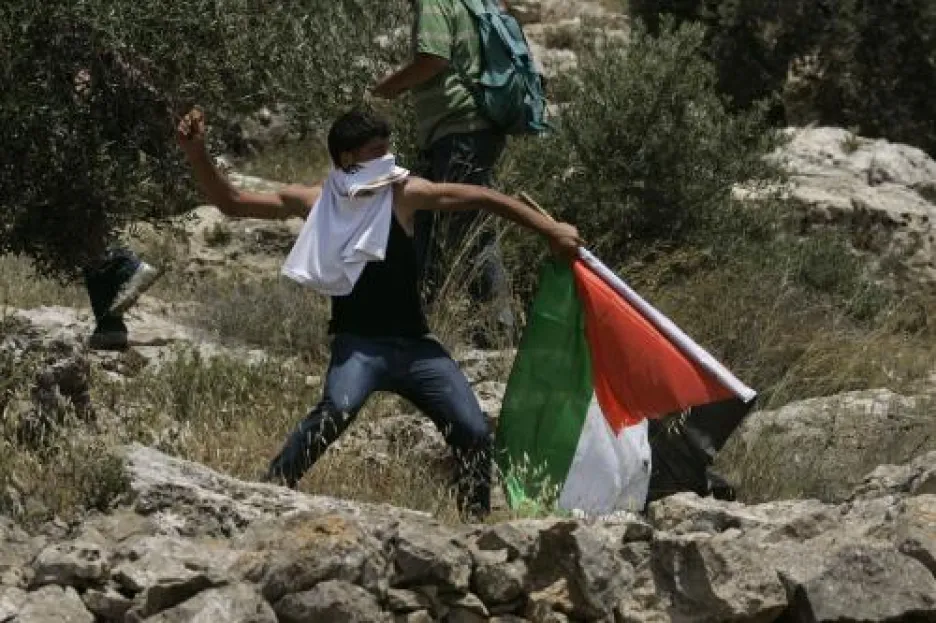 Protesty Palestinců