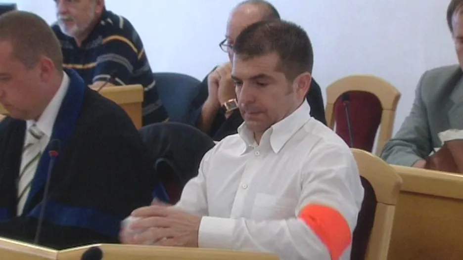 Jaromír Ruda před soudem