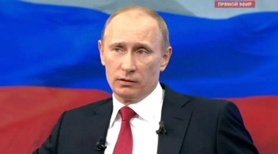 Vladimir Putin diskutoval s diváky ruské televize