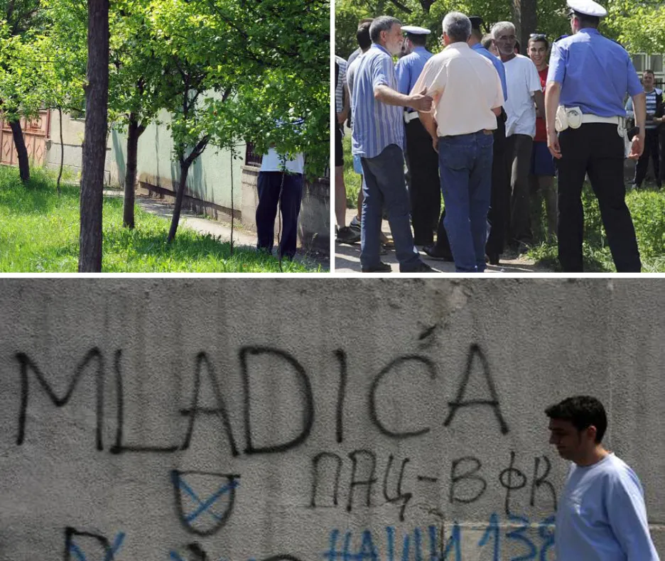 Dům v Lazarevu, kde byl zatčen Ratko Mladić
