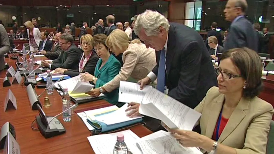 Schůzka ministrů zahraničí EU
