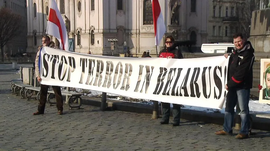Protesty proti Bělorusku