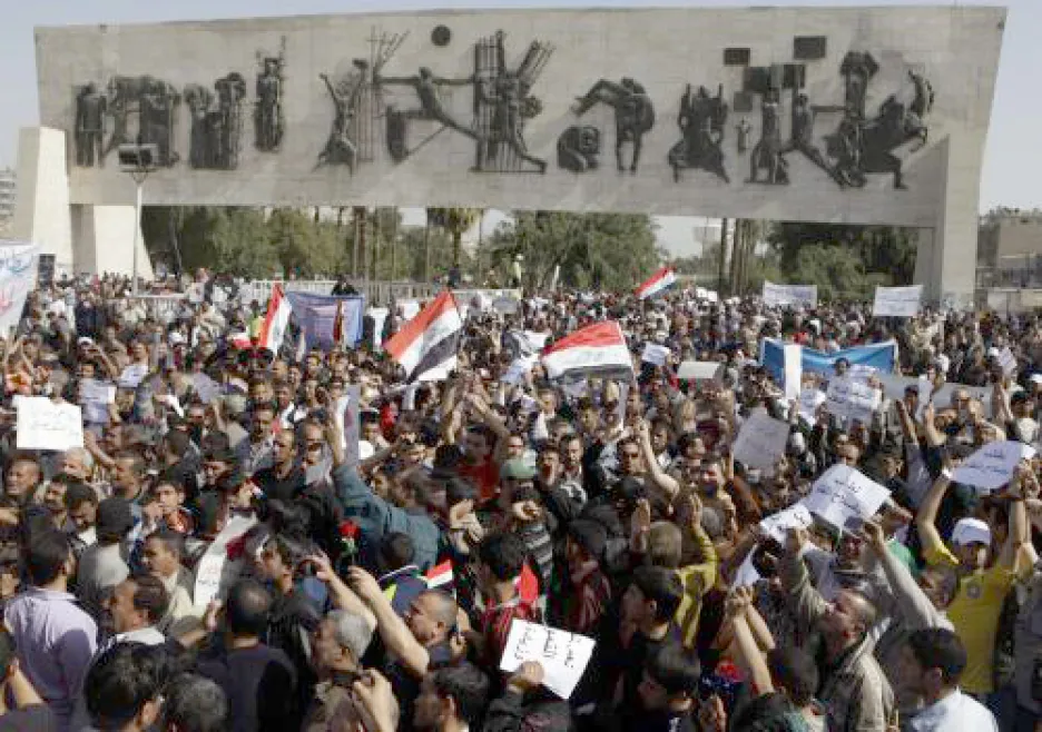 Protesty v Iráku