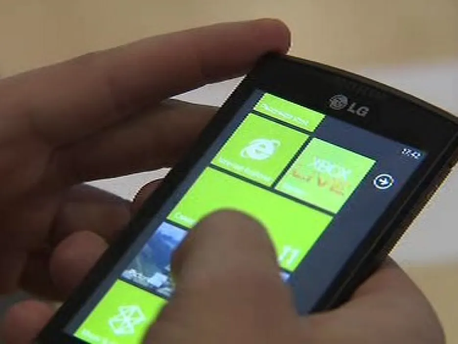 Mobil s Windows Phone 7