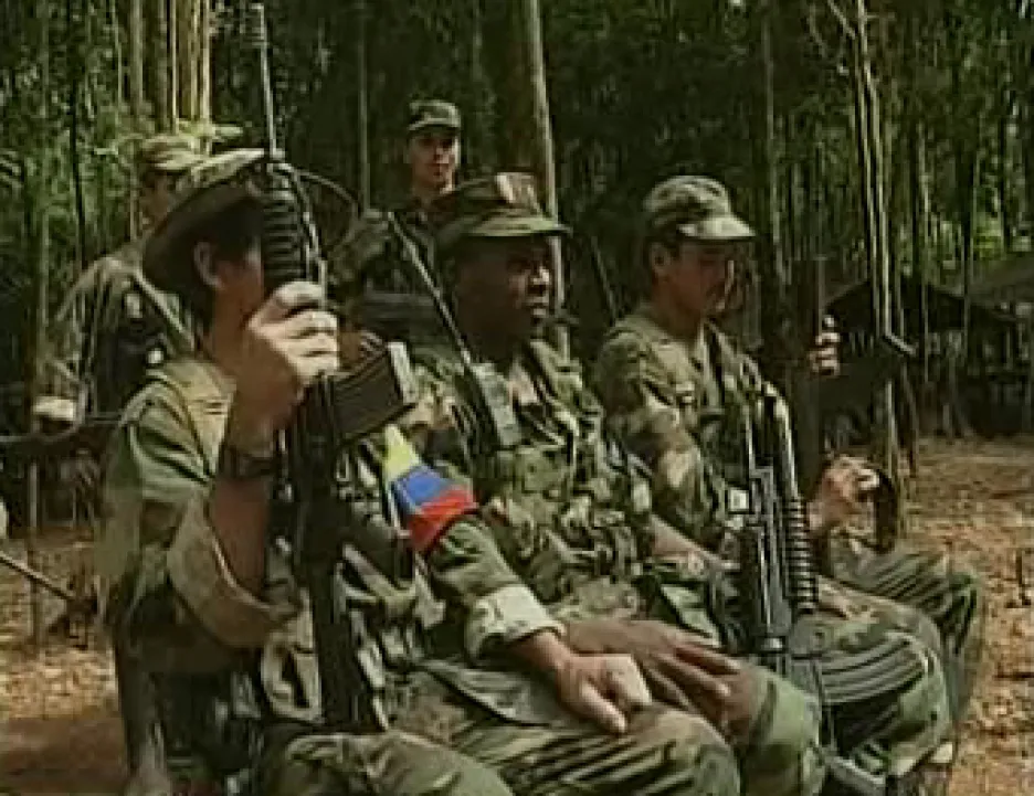 Bojovníci FARC
