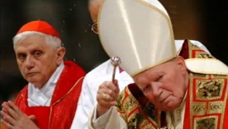 Benedikt XVI. a Jan Pavel II.