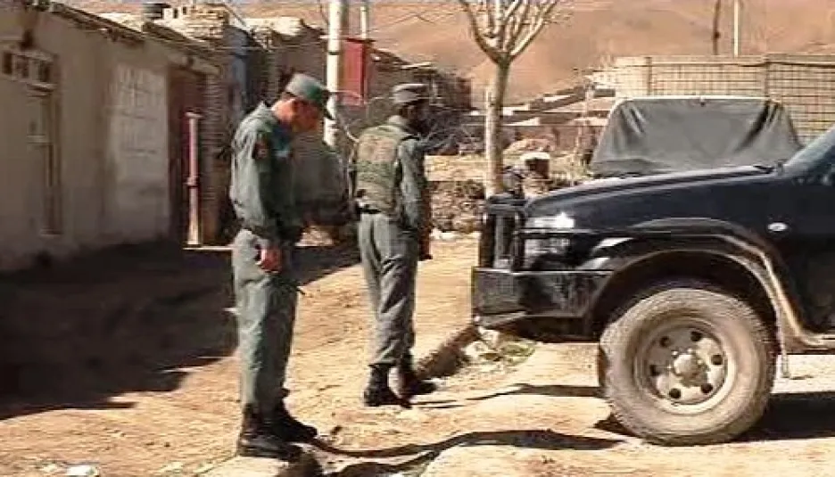 Afghánská policie