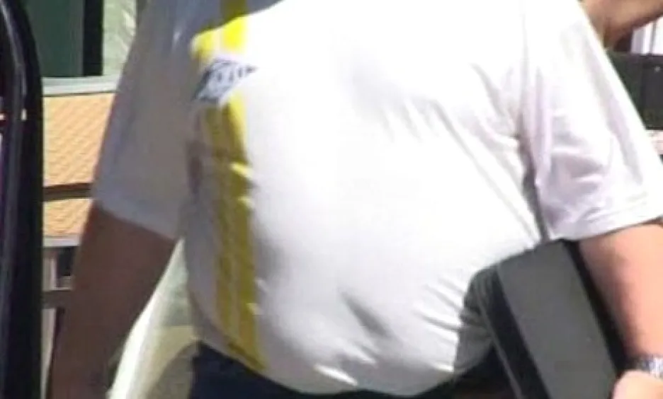 Obézní muž