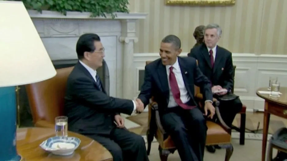 Barack Obama a Chu Ťin-tchao