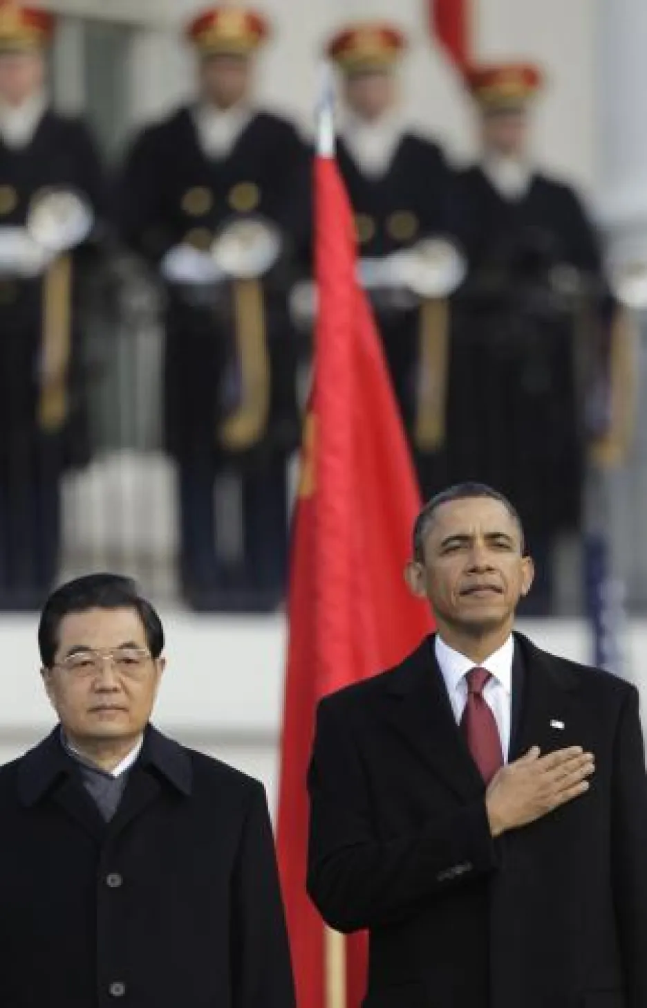 Chu Ťin-tchao a Barack Obama
