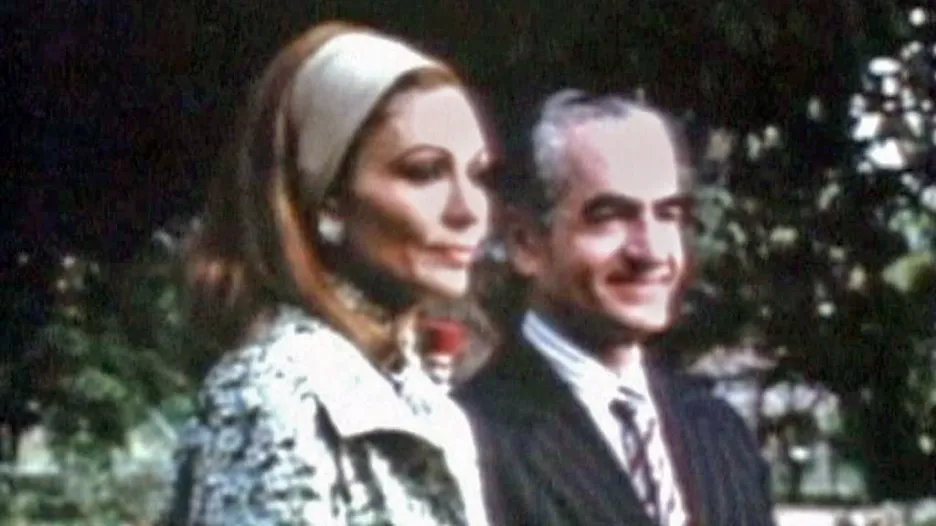 Šáh Pahlaví s manželkou Farah