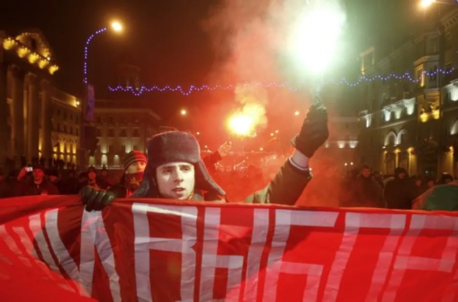 Protesty běloruské opozice
