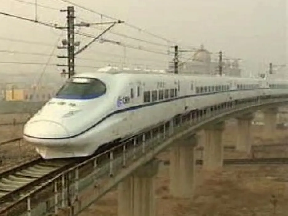 Čínský vysokorychlostní vlak