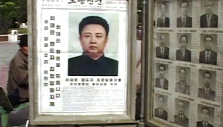Severokorejský vůdce Kim Čong-il