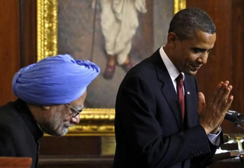Obama na návštěvě Indie