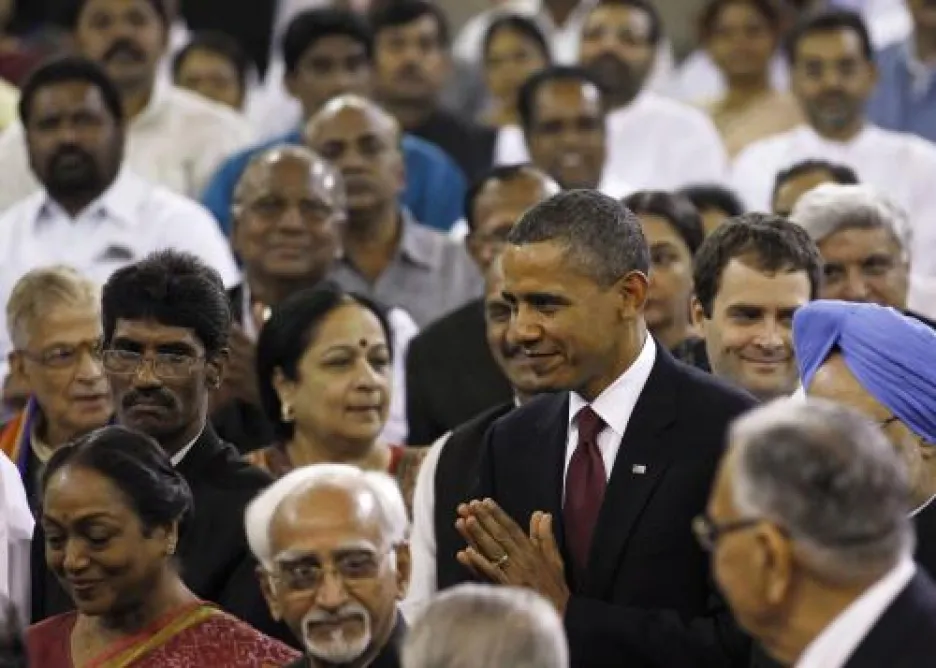 Barack Obama v Indii