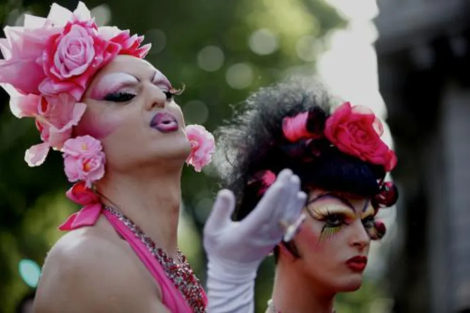Průvod homosexuálů Gay Pride v Buenos Aires