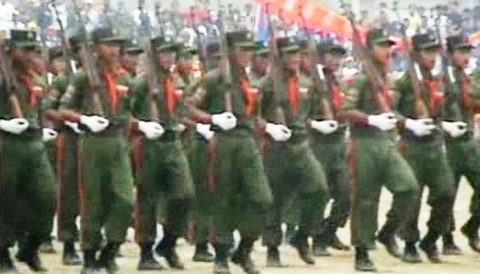 Barmští vojáci