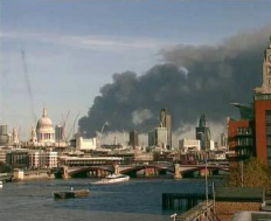 Požár v Londýně