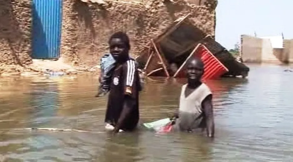 Záplavy v Beninu