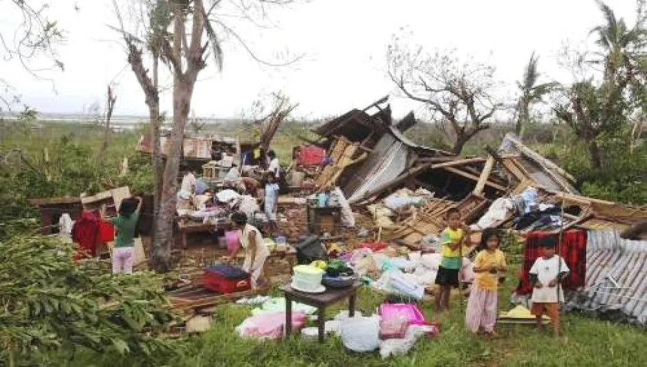 Následky tajfunu Megi na Filipínách