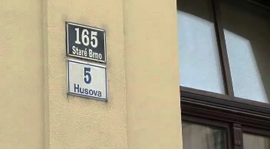 Úřední adresa v Brně