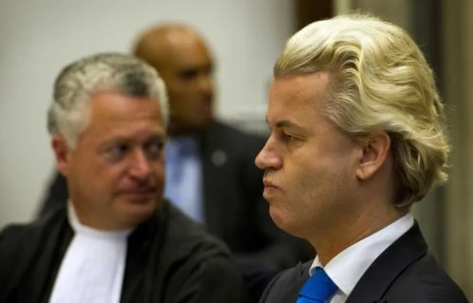 Geert Wilders a Bram Moszkowicz