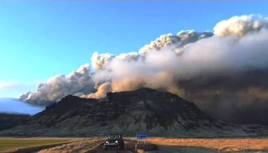 Islandská sopka