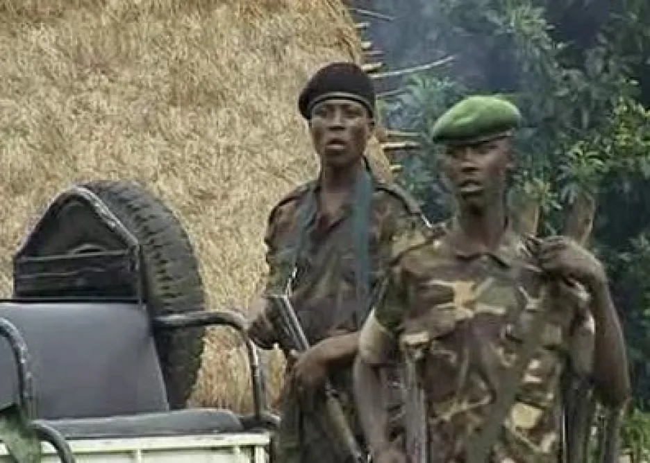Rebelové v Demokratické republice Kongo