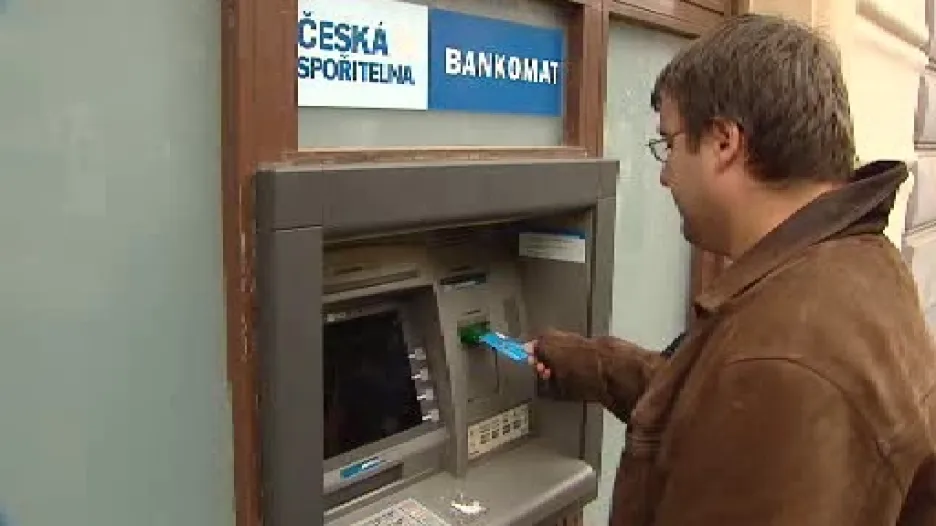Výběr z bankomatu