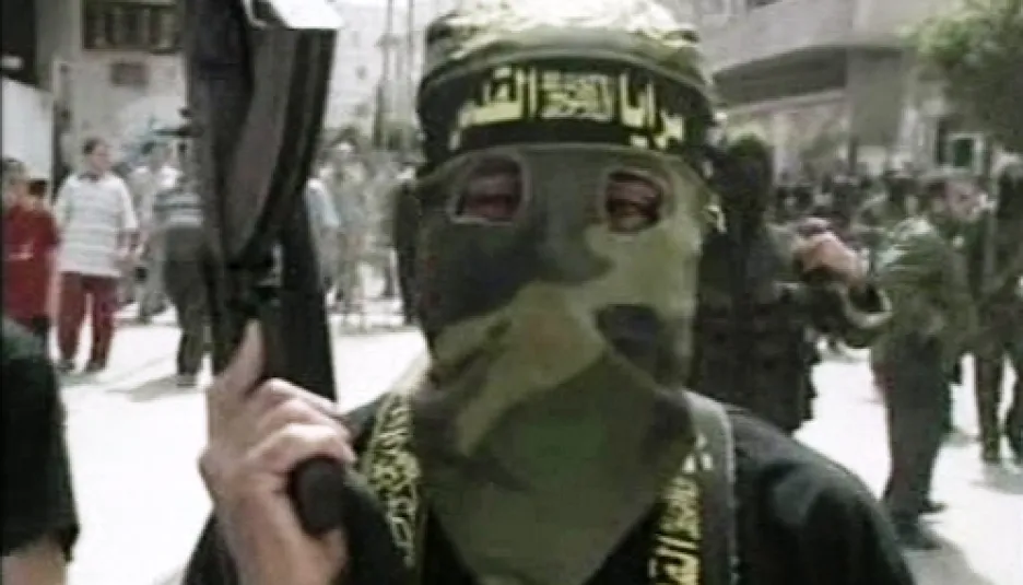 Bojovník hnutí Hamas