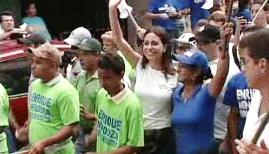 Předvolební kampaň ve Venezuele