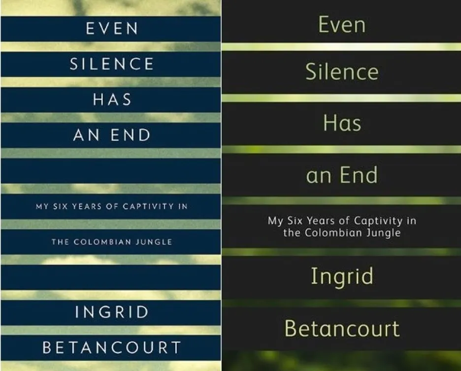 Kniha Ingrid Betancourtové