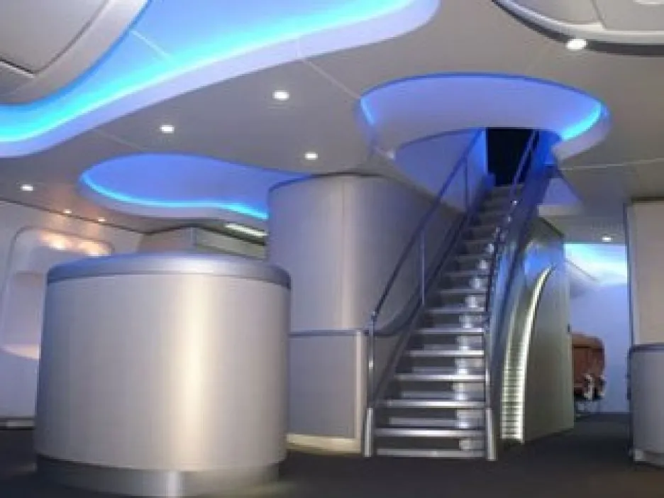 Boeing - Dreamliner - interiér