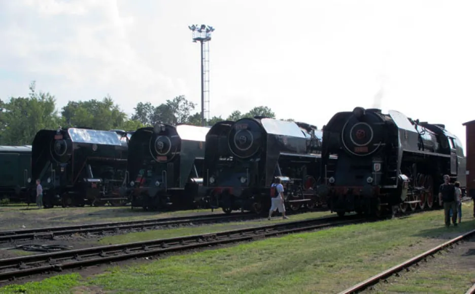 Parní lokomotivy