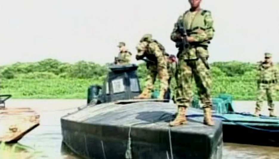 Zadržená ponorka pašeráků drog