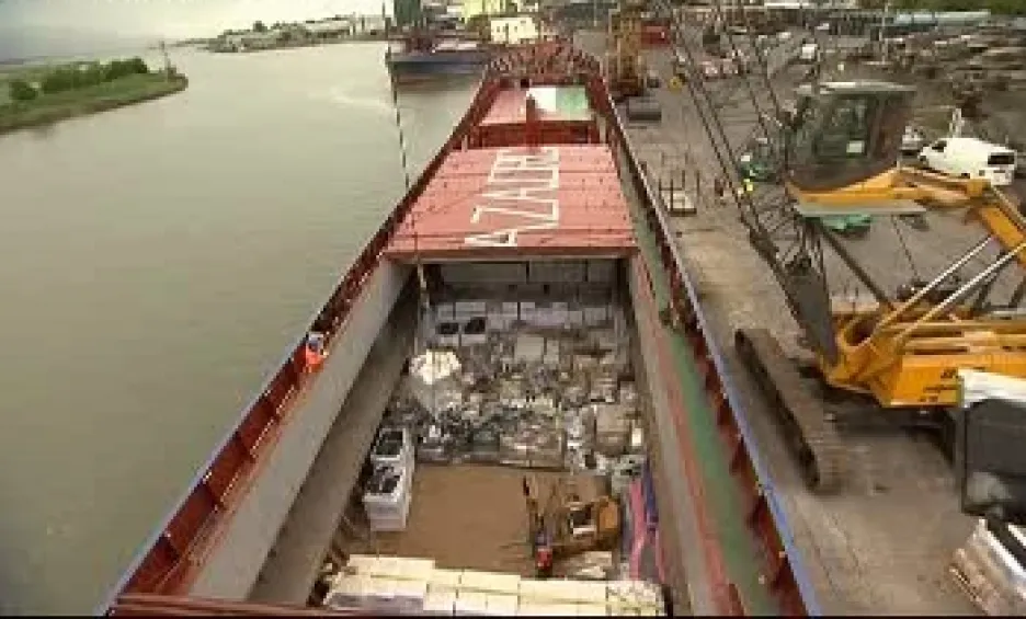 Humanitární náklad na palubě Rachel Corrie