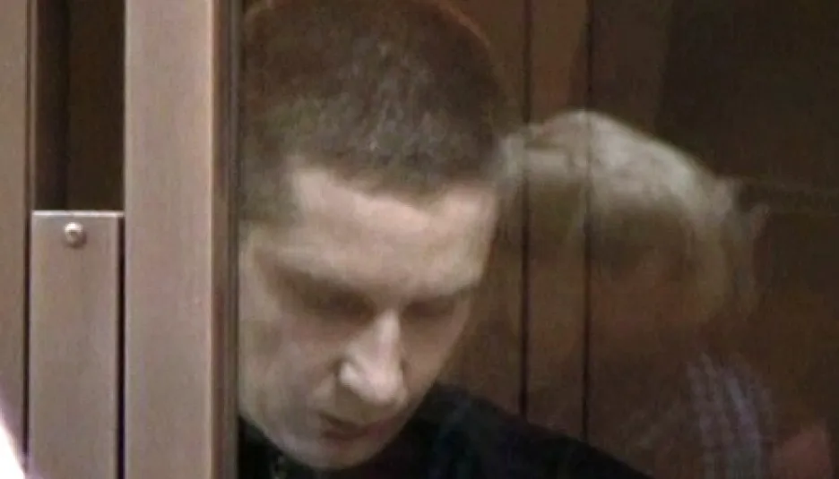 Denis Jevsjukov u soudu