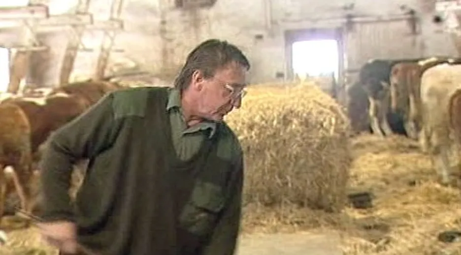 Farmář Václav Bucek