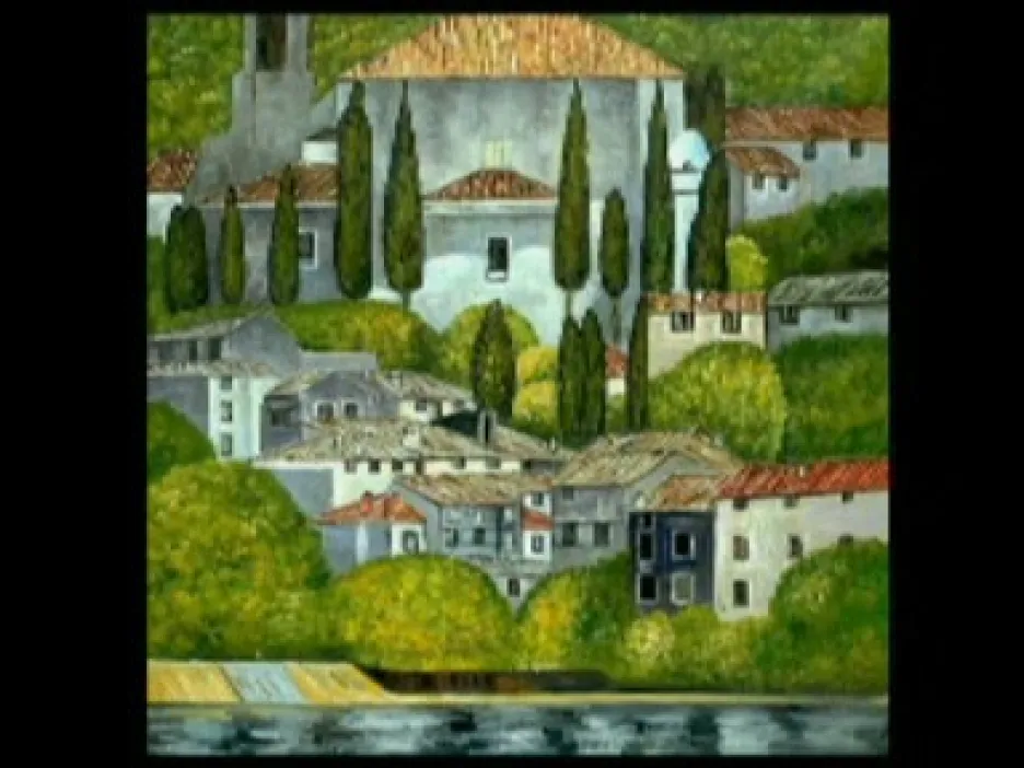 Gustav Klimt / Kostel v Cassone