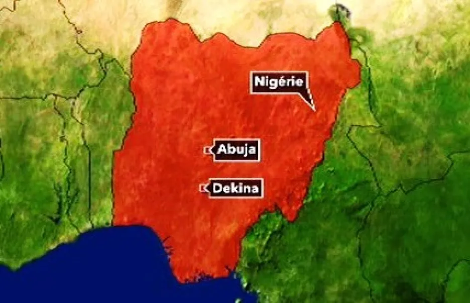 Mapa Nigérie