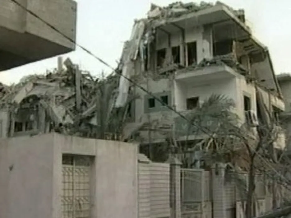 Izraelské útoky v Gaze