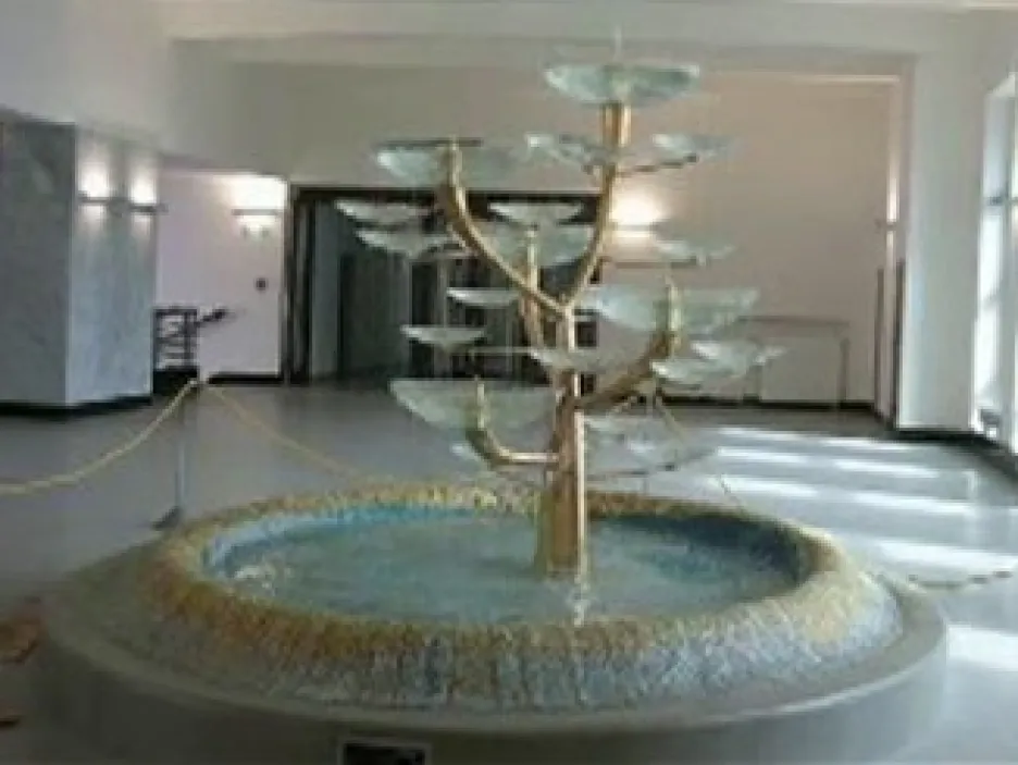 Skleněná fontána z EXPO 58
