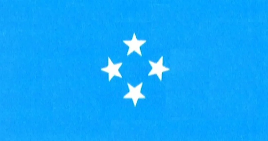 Vlajka Mikronésie